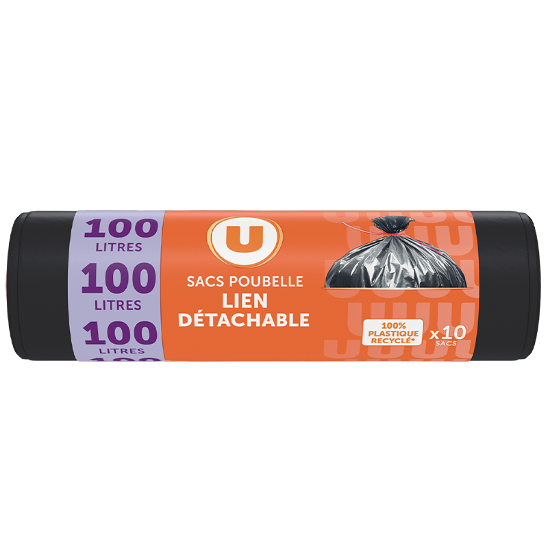 Sacs Poubelles 100L 40 Microns - Qualité Premium- Dragées Anahita